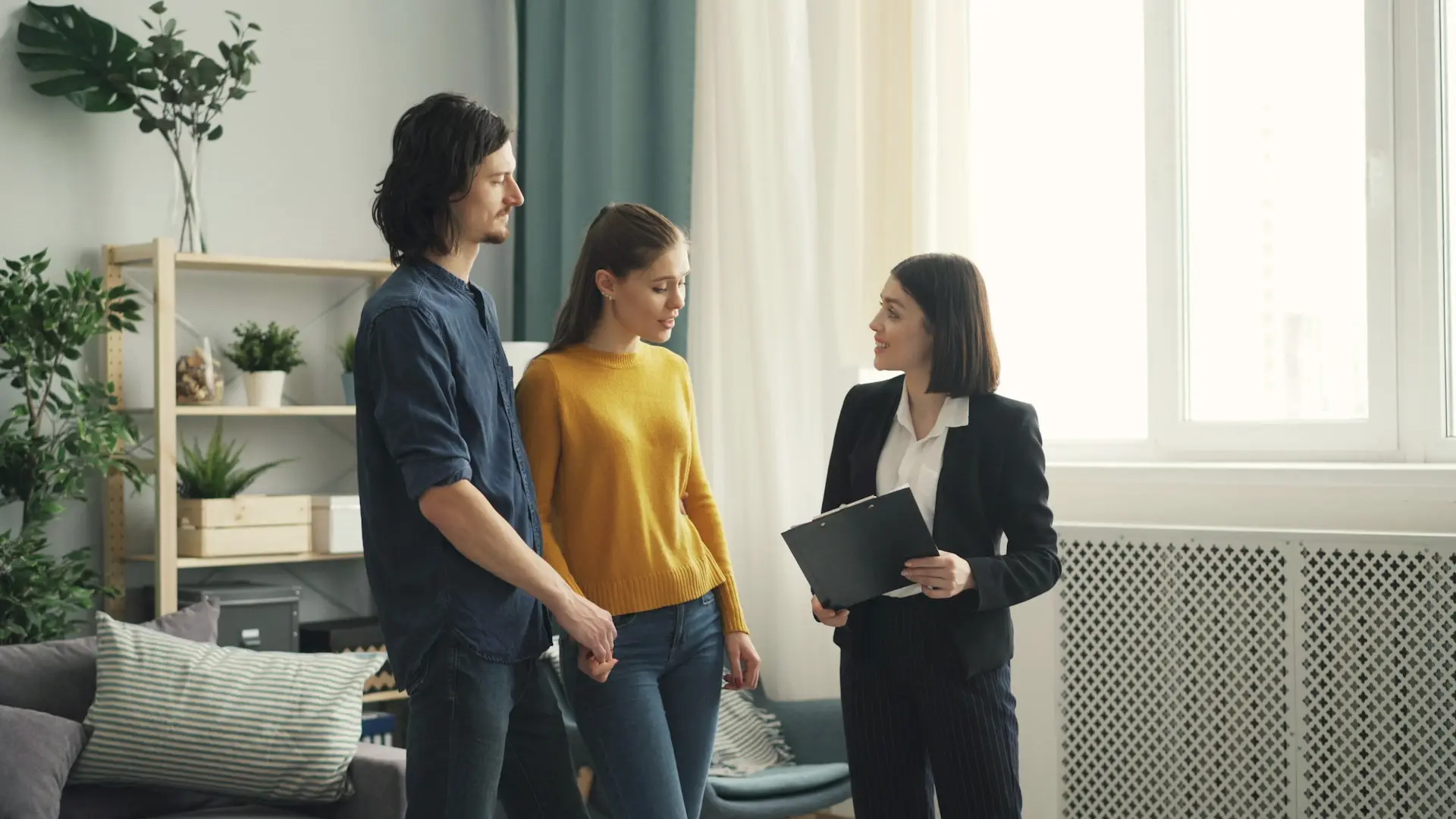 Visite d'un appartement pour un investissement locatif