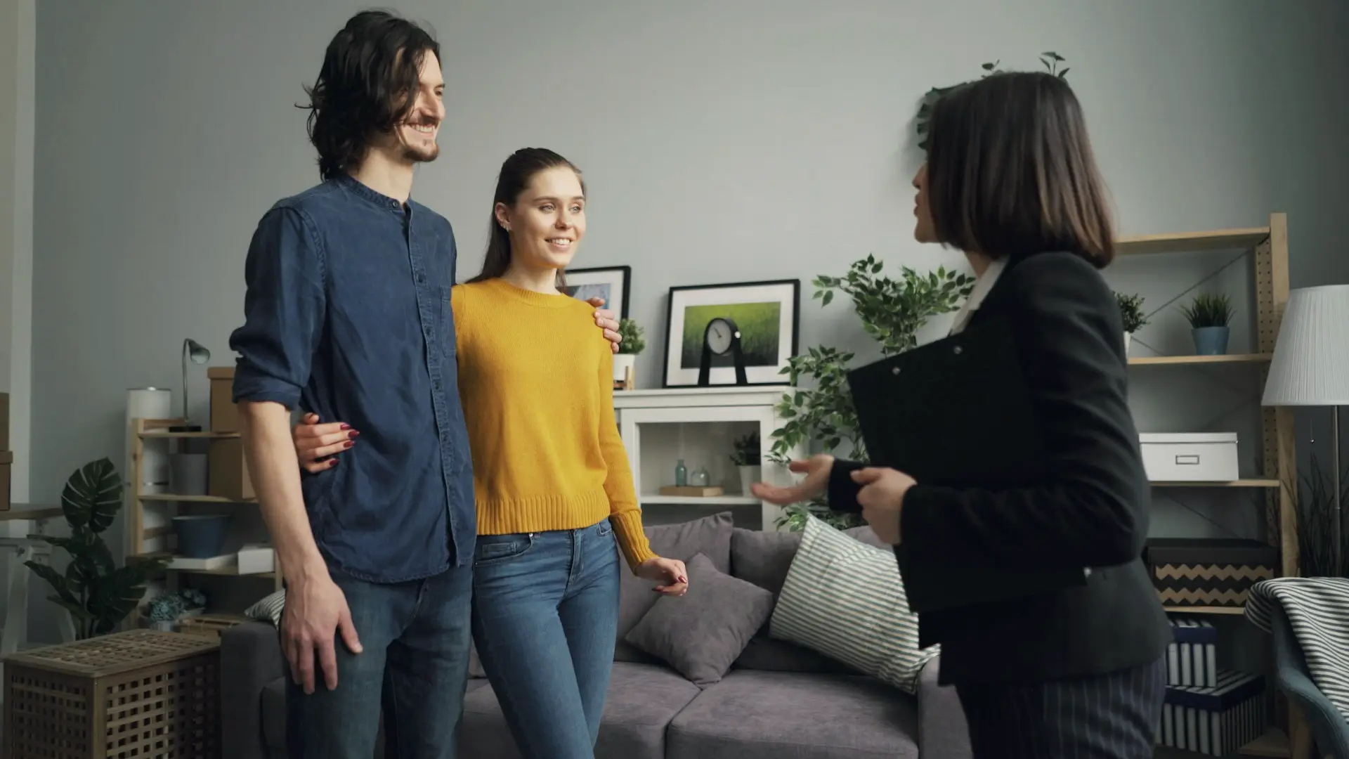 Visite d'un appartement pour un investissement locatif
