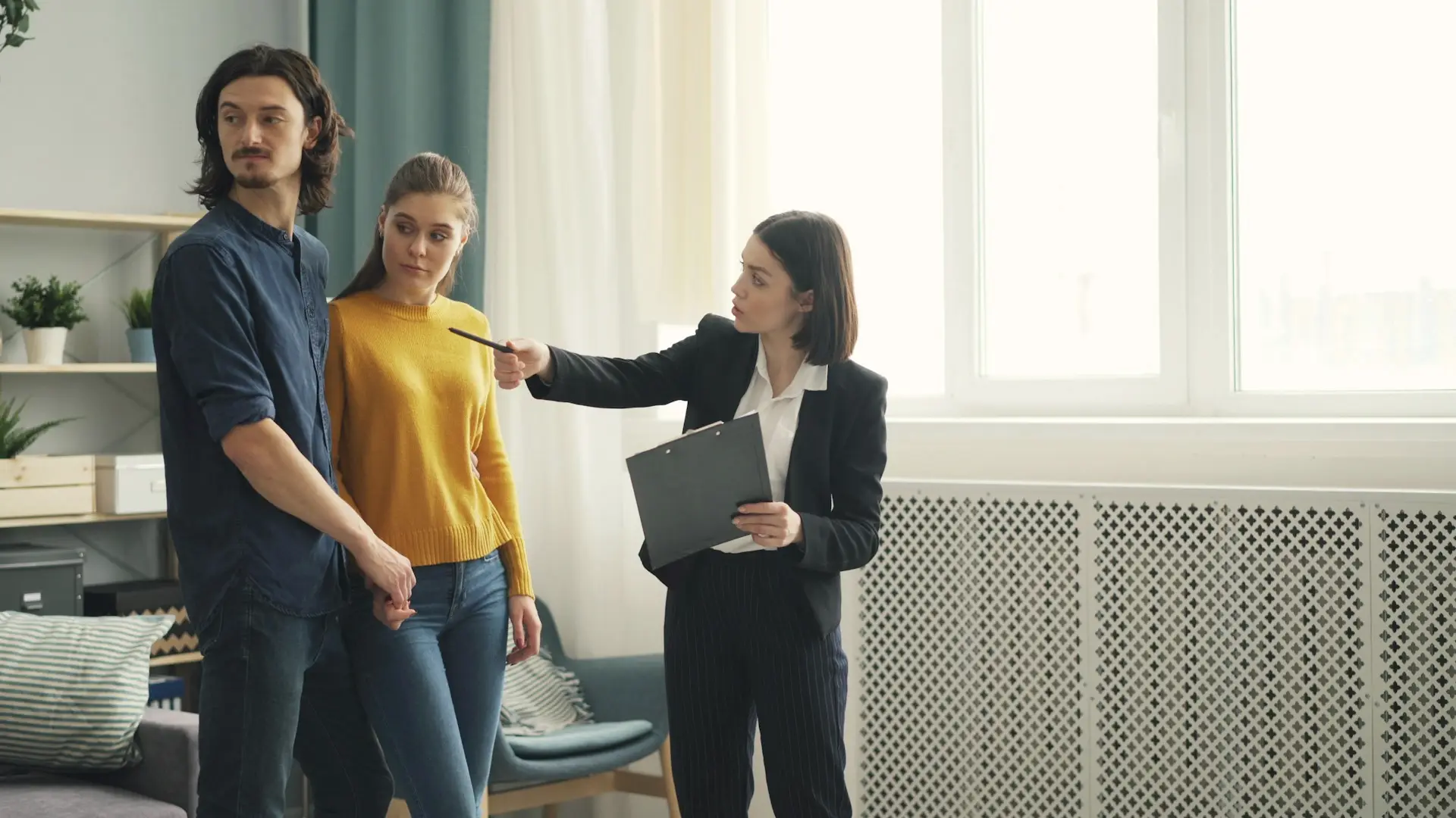 Visite d'un appartement pour un investissement locatif